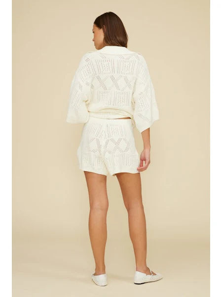 Lita Knit Short - Cream