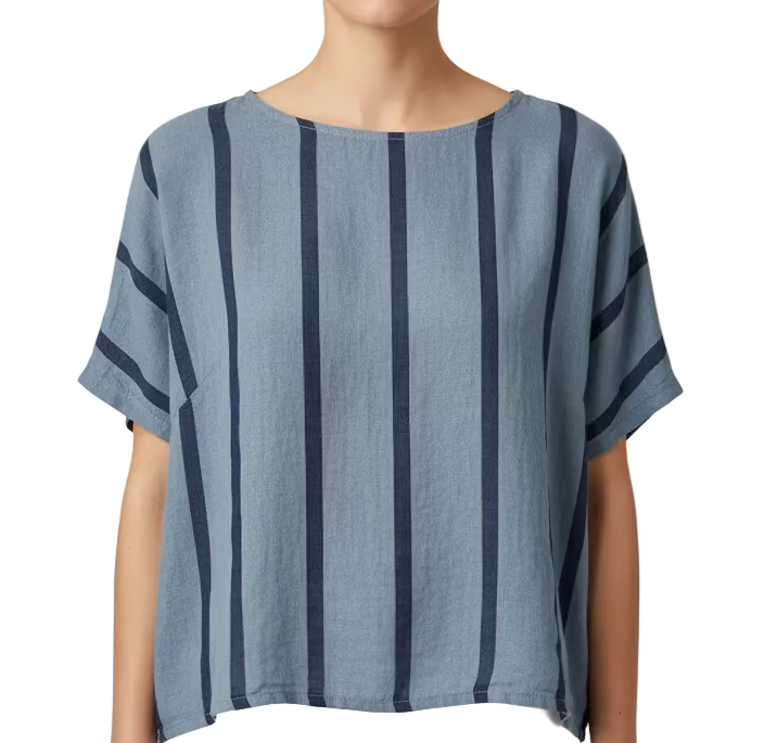 Striped Linen Top