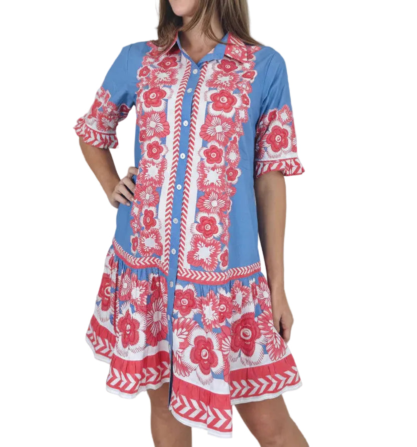 Islapayal Lisbon Mini - Peony Blue