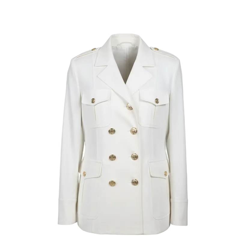 Yves Notch Jacket - White