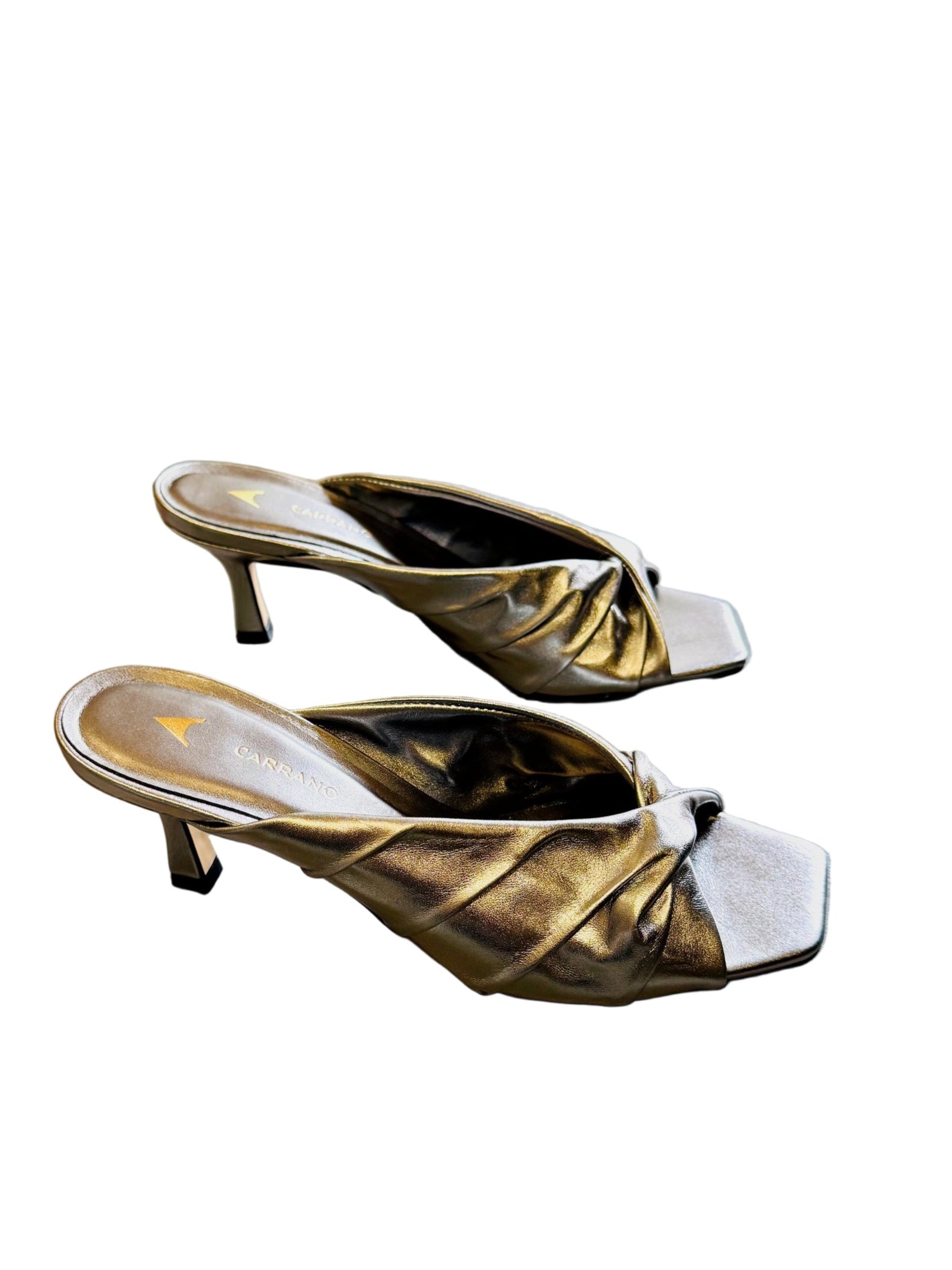 Leather Slide Sandal  (2 colors)