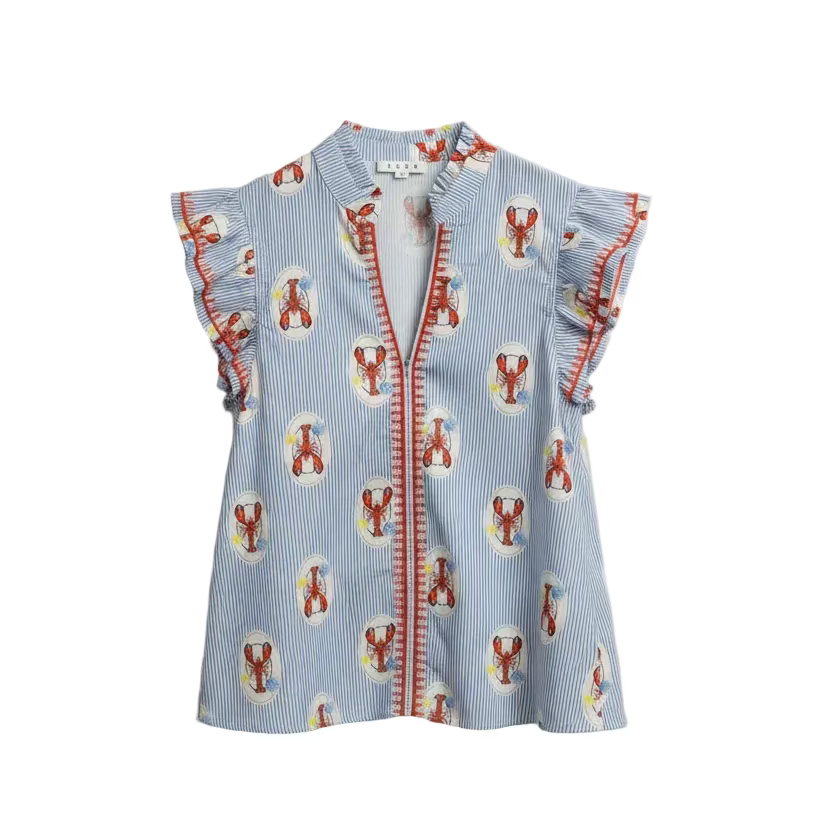 Lobster Print Top