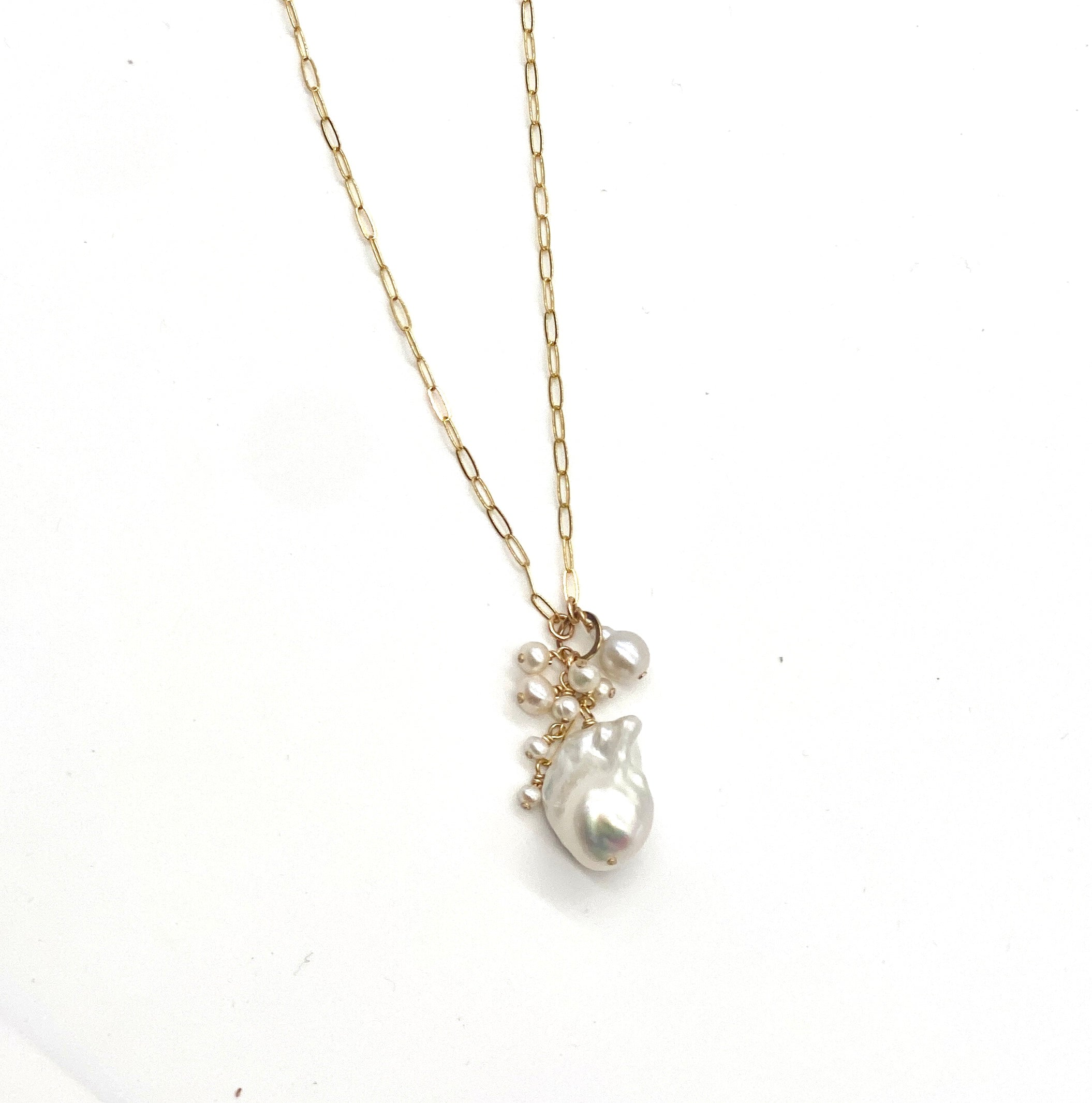 J. Mills Baroque Pearl Cluster