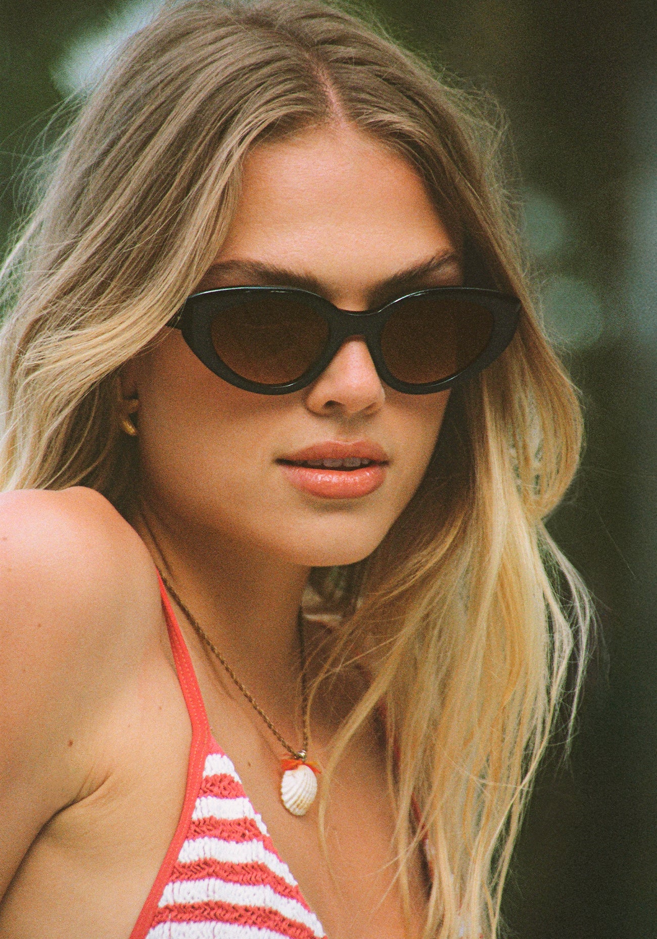 Krewe Irene Black + Black and Crystal