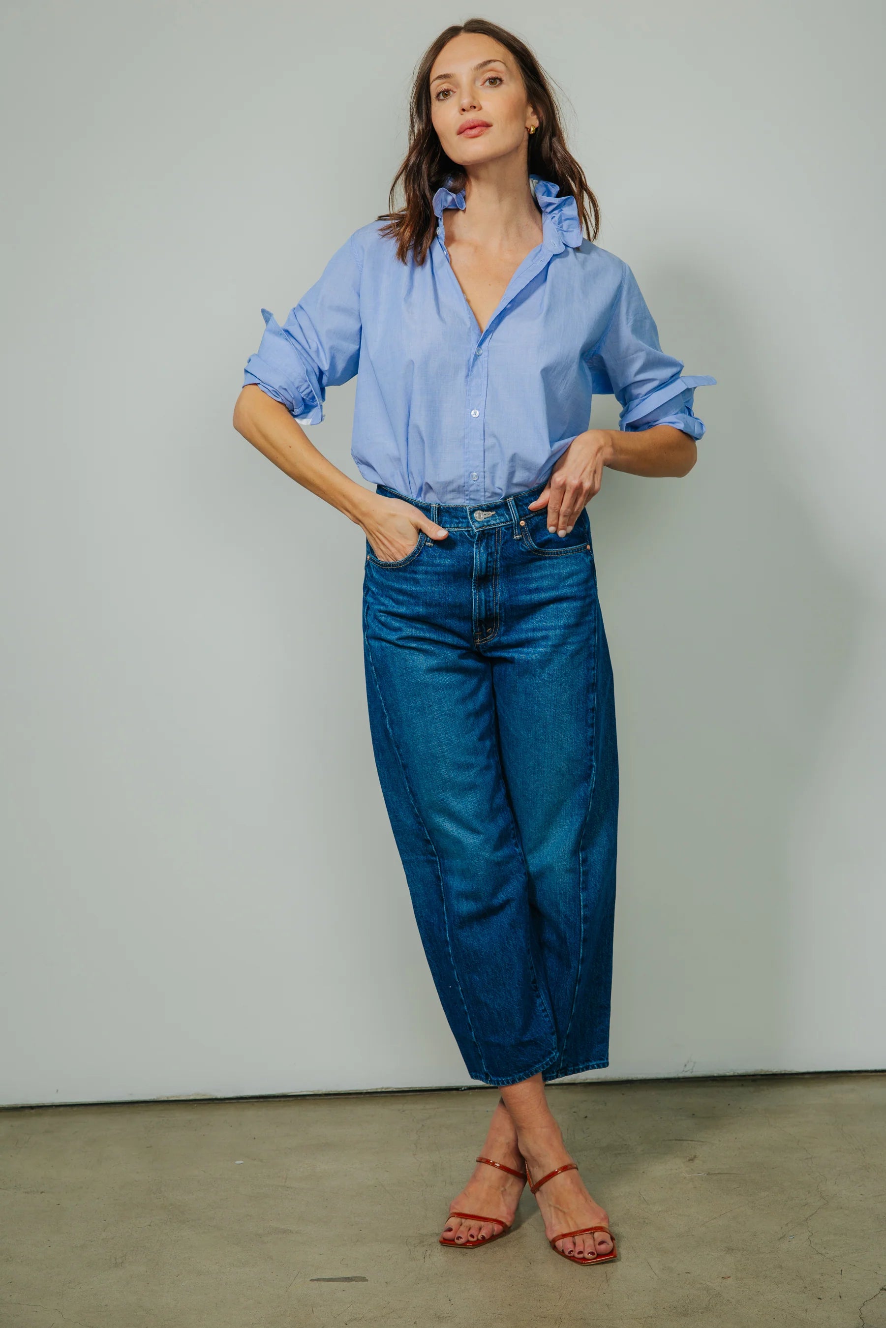 KMJ Quarantina - Kelly Green or Chambray