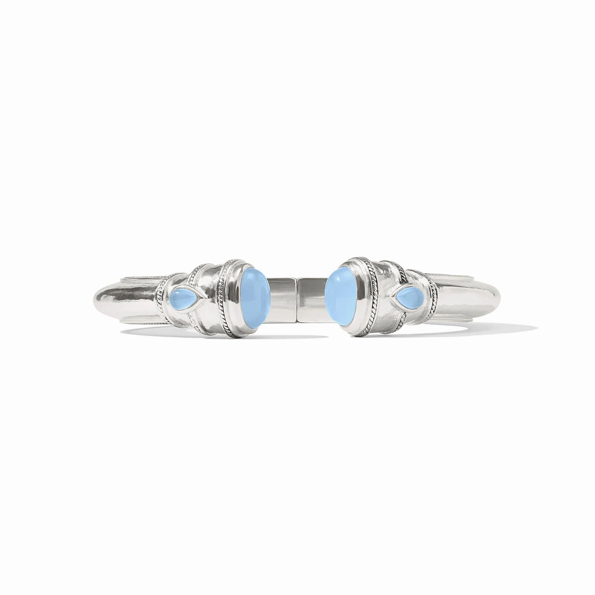 Julie Vos Cannes Demi Cuff - Chalcedony Blue