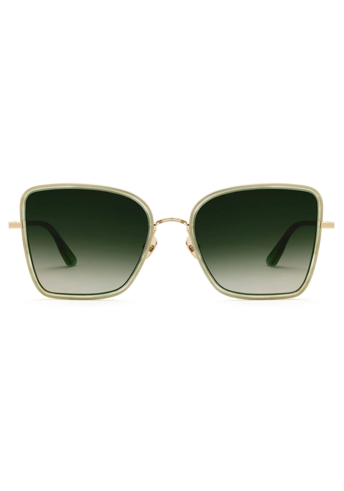 Krewe Jolene 12K Titanium Sunglasses — Two Friends display picture 3