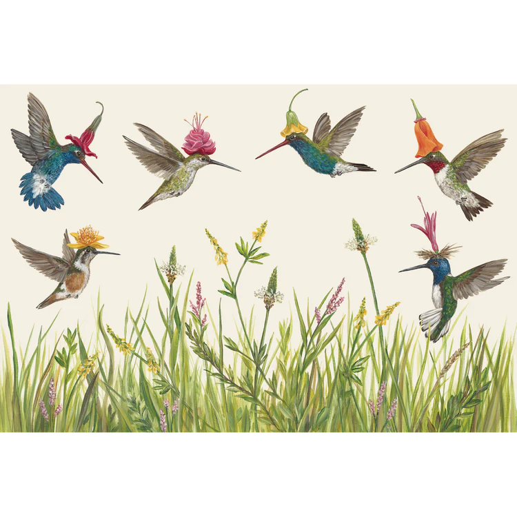 Hummingbirds Placemat - 24 Sheets