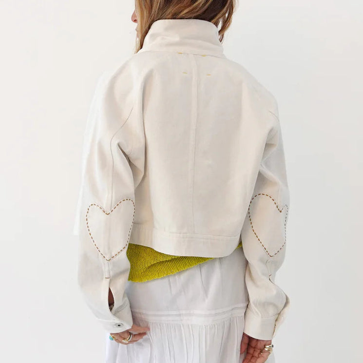 Kerri Rosenthal Denim Jacket - Cloud