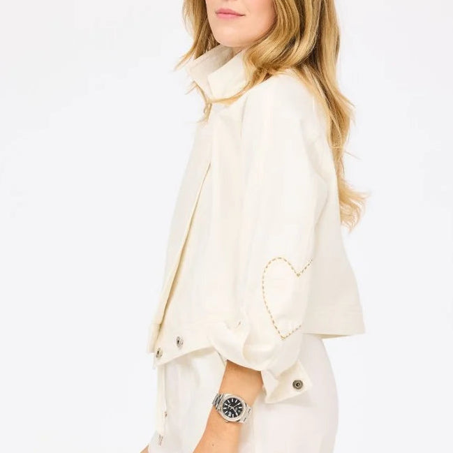 Kerri Rosenthal Denim Jacket - Cloud