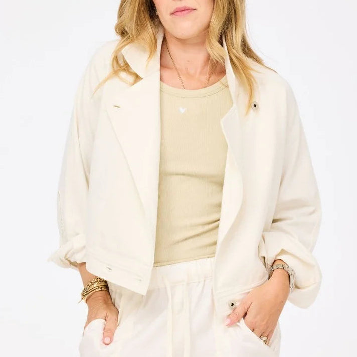 Kerri Rosenthal Denim Jacket - Cloud