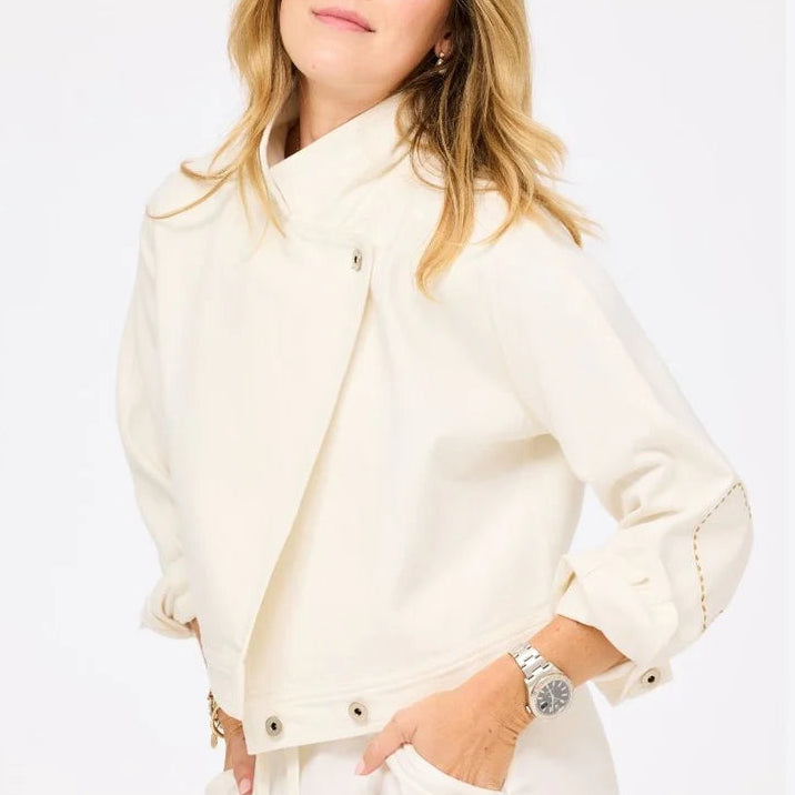 Kerri Rosenthal Denim Jacket - Cloud