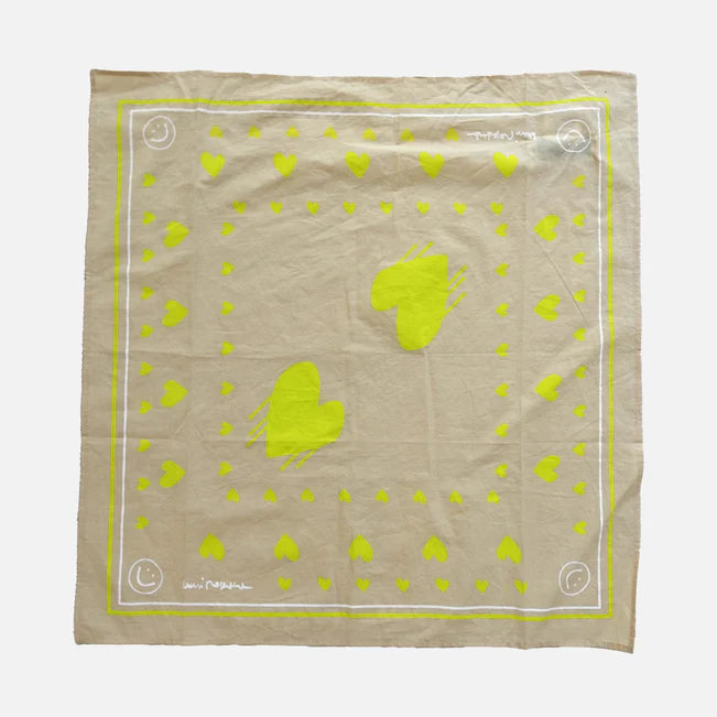 Kerri Rosenthal Drippy Heart Bandana - 3 Colors