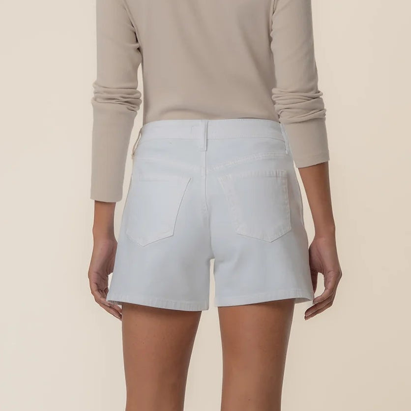 Jane High Rise Short  - Optic White