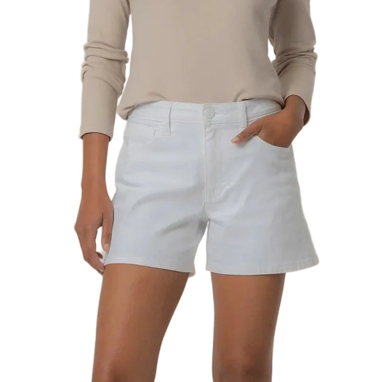 Jane High Rise Short  - Optic White