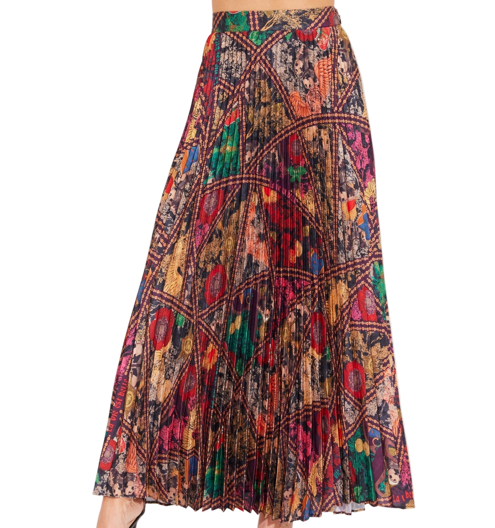 Alden Adair Pleated McNeil Skirt