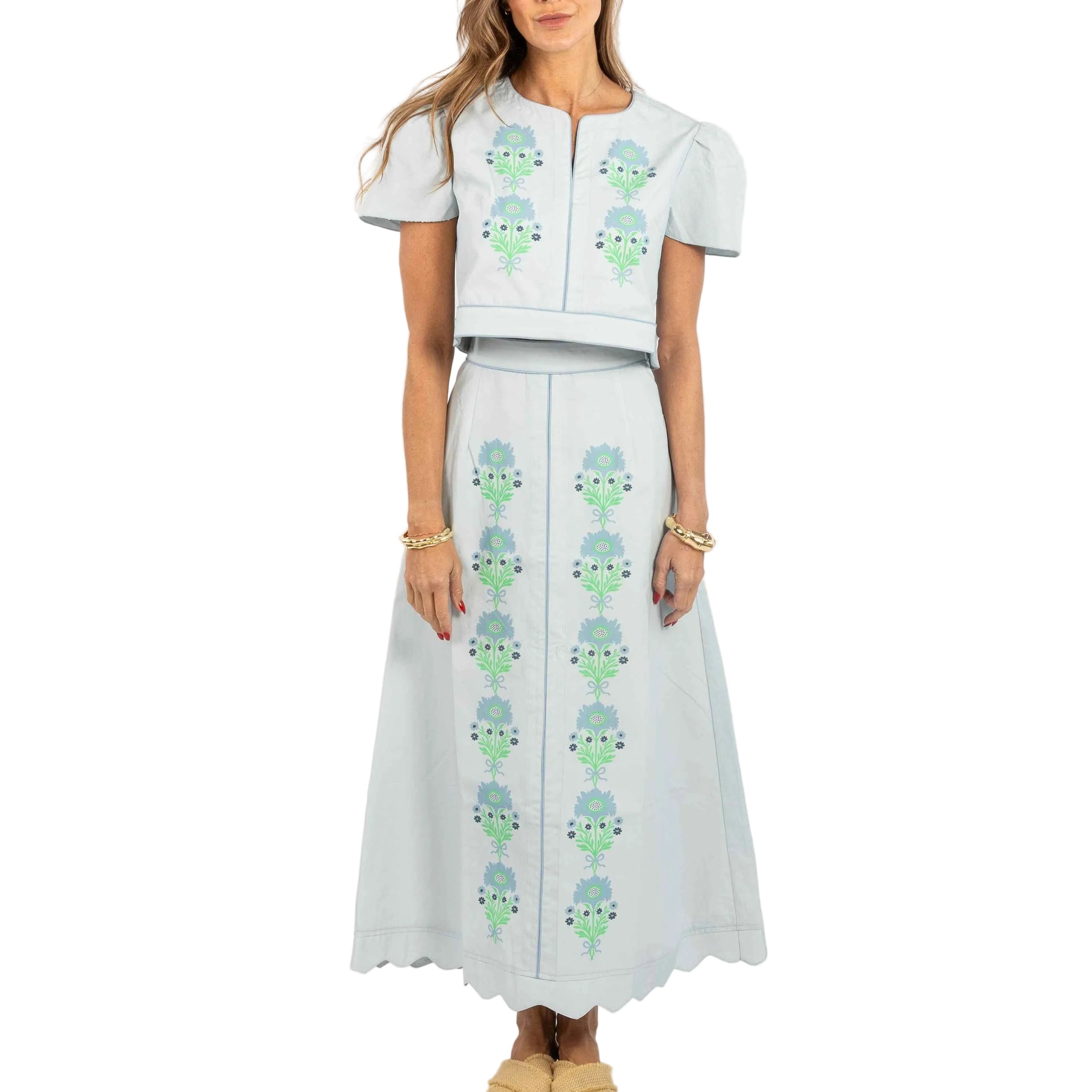 GARLAND Emmy Set - Blue Mini Henrietta