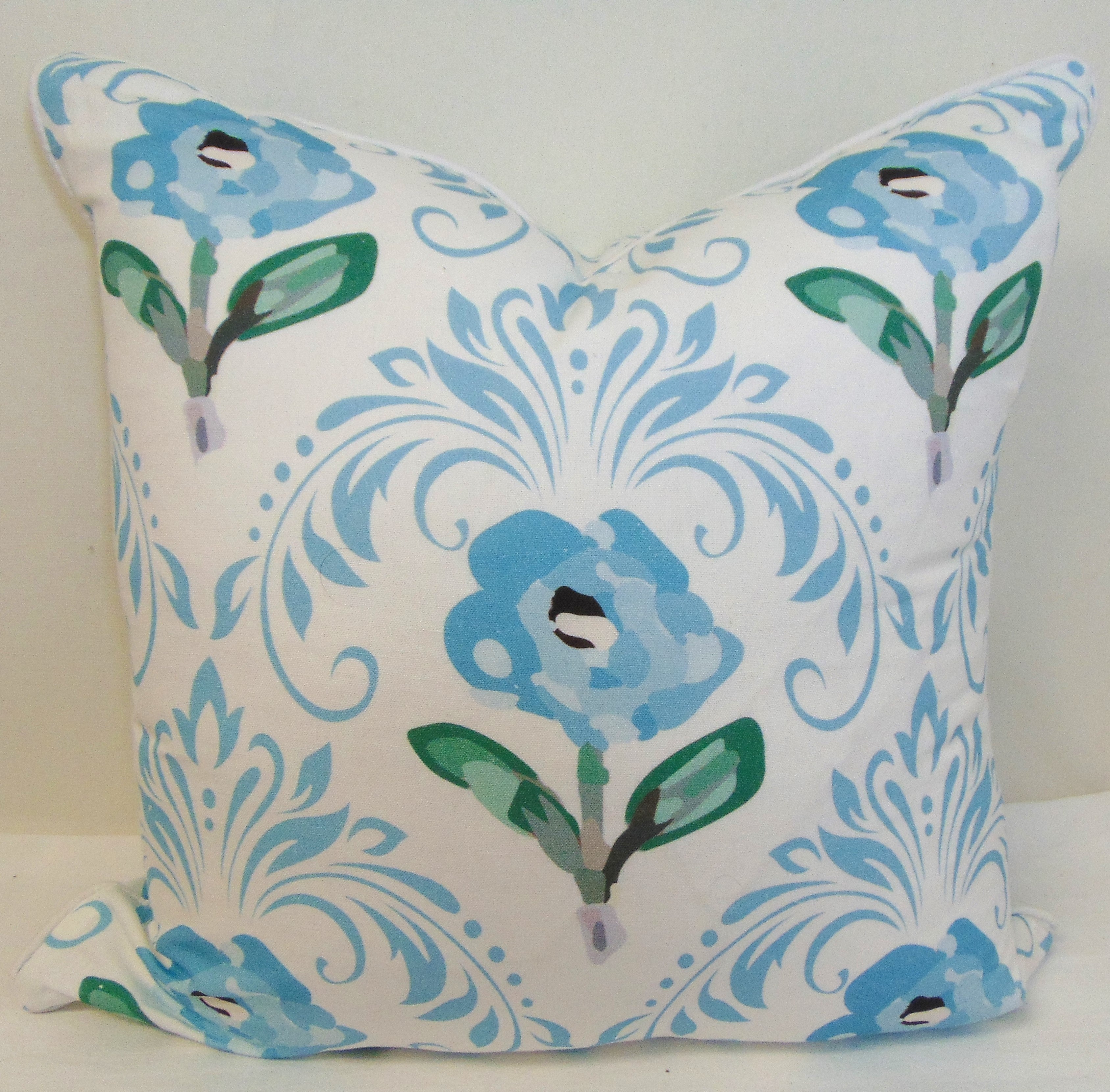 22 x 22 Watercolor Pillow  - (nine variants)