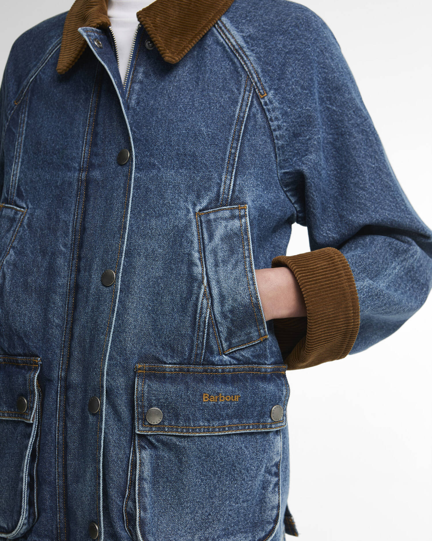 Barbour Denim Modern Beadnell Casual Jacket