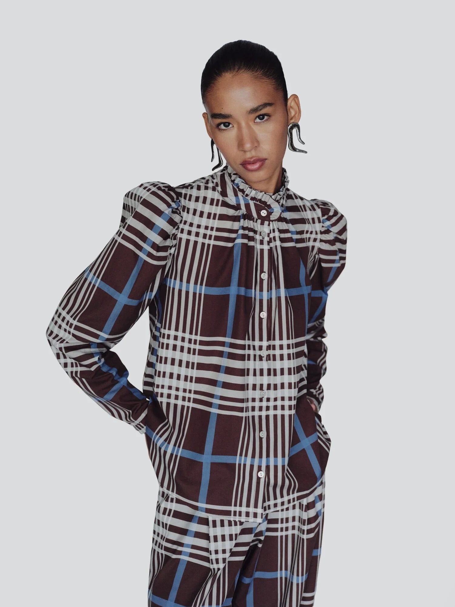 DE LORETA - Rina Blouse - Horizonte