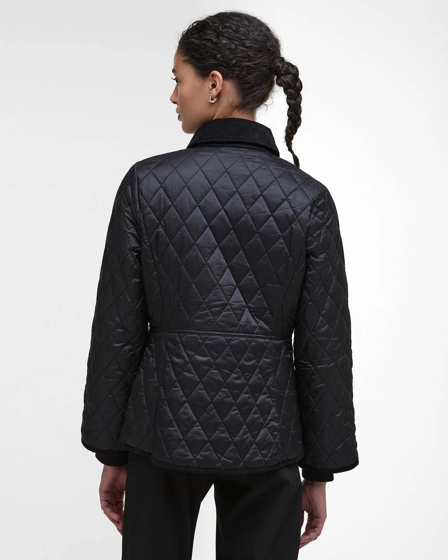 Barbour Fitted Beadnell Quilted Jacket | Black