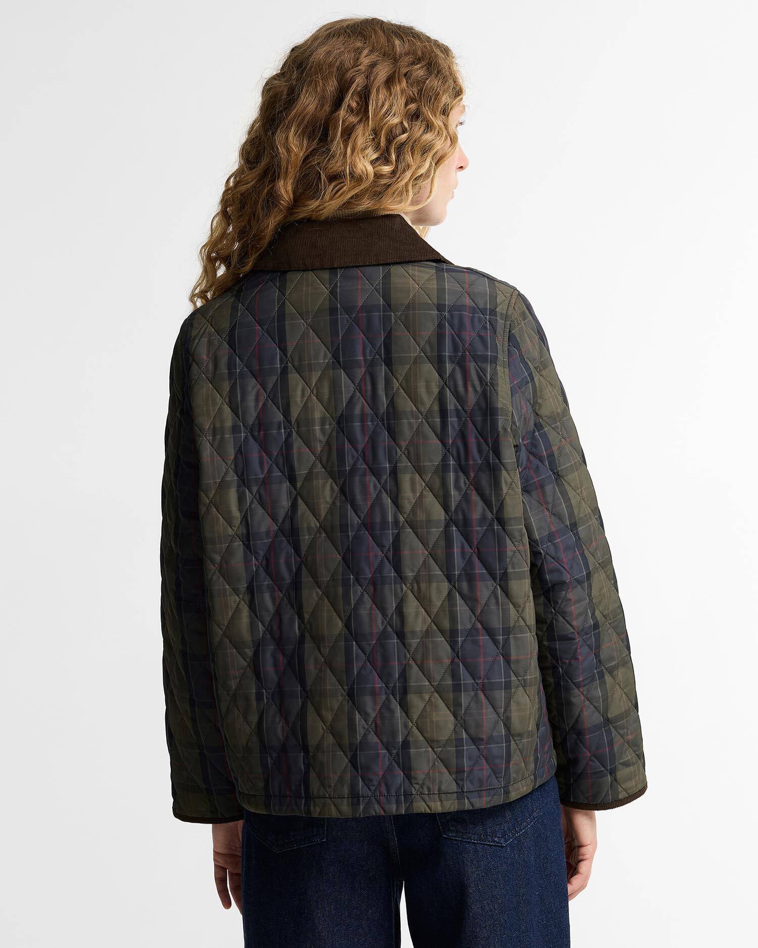 Barbour Cropped Liddesdale Quilted Jacket