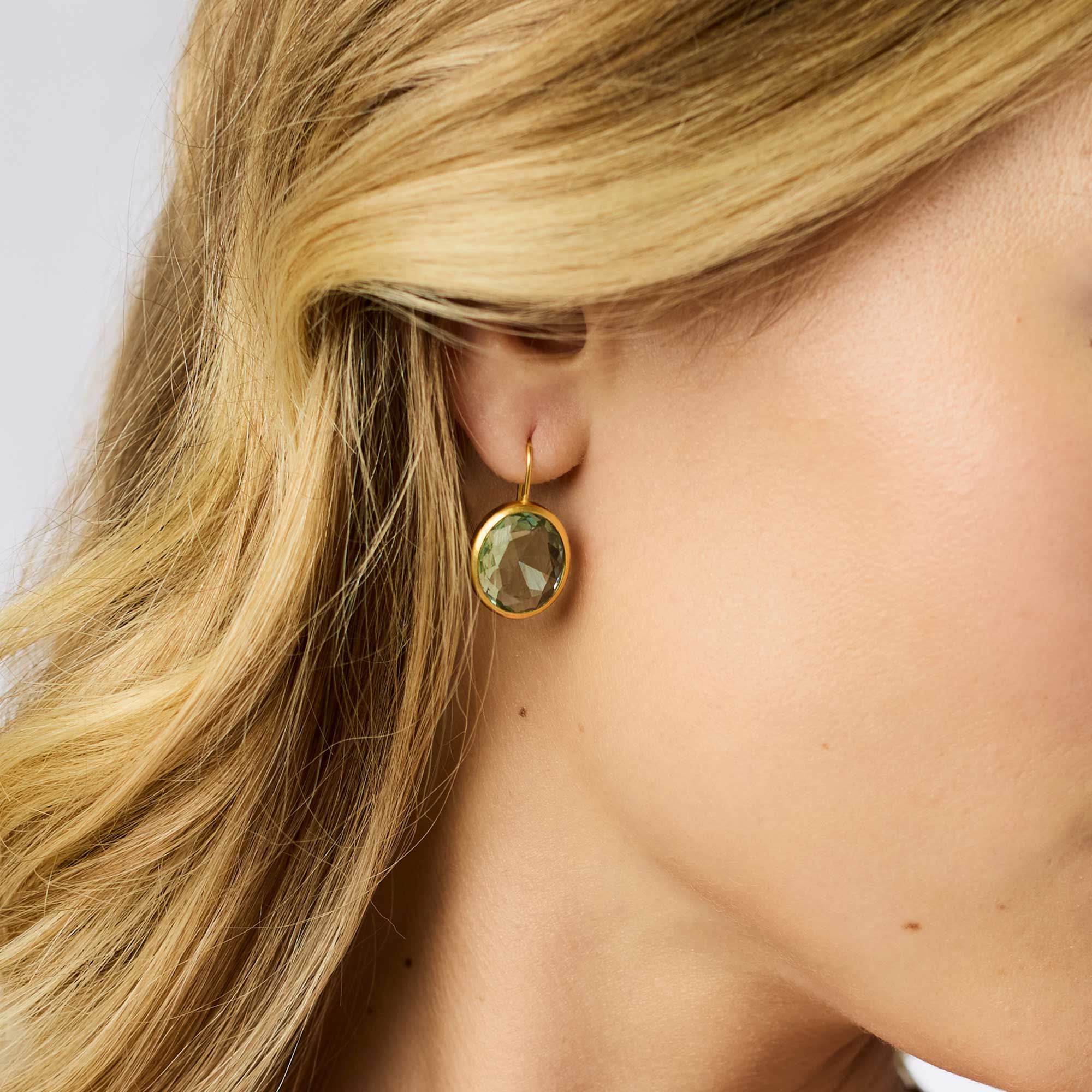 Julie Vos Laguna Stone Earrings - 4 Colors