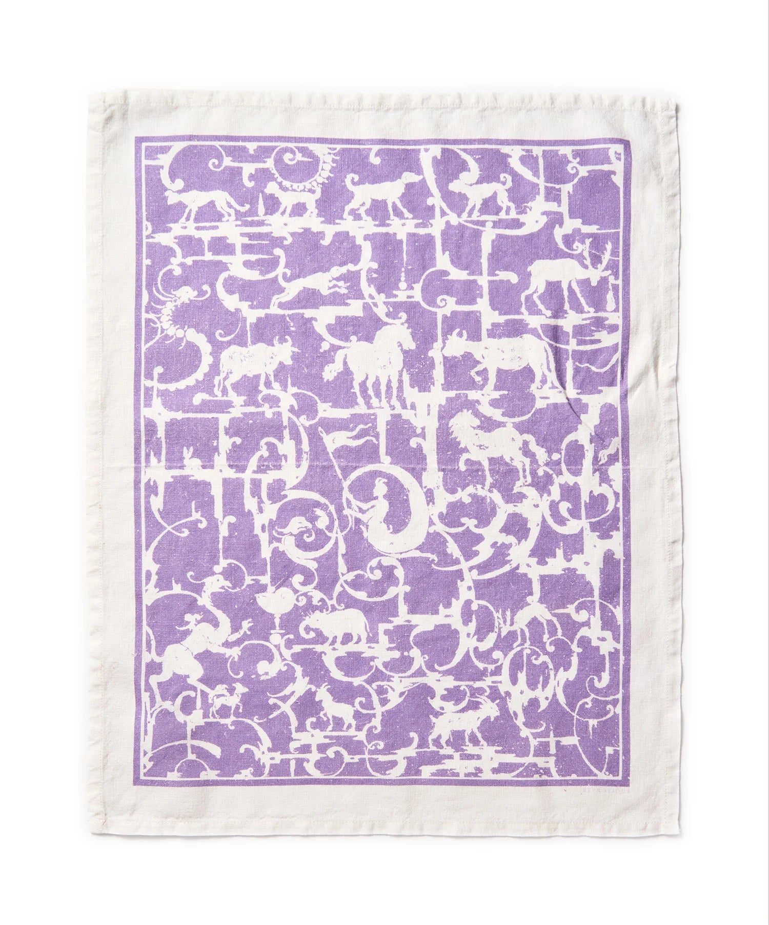 Reprotique Blackwork Tea Towel | 2 Styles