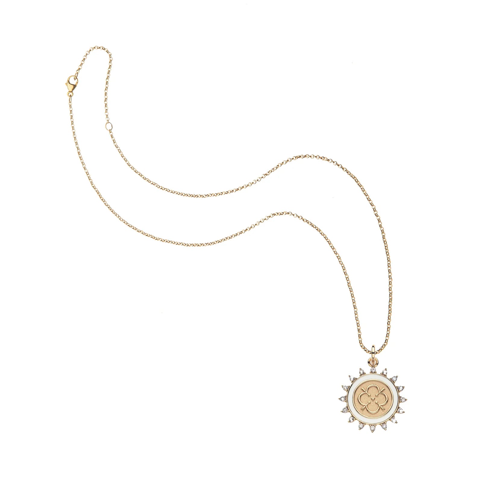 Jane Win - LOVE Petite Embellished Coin