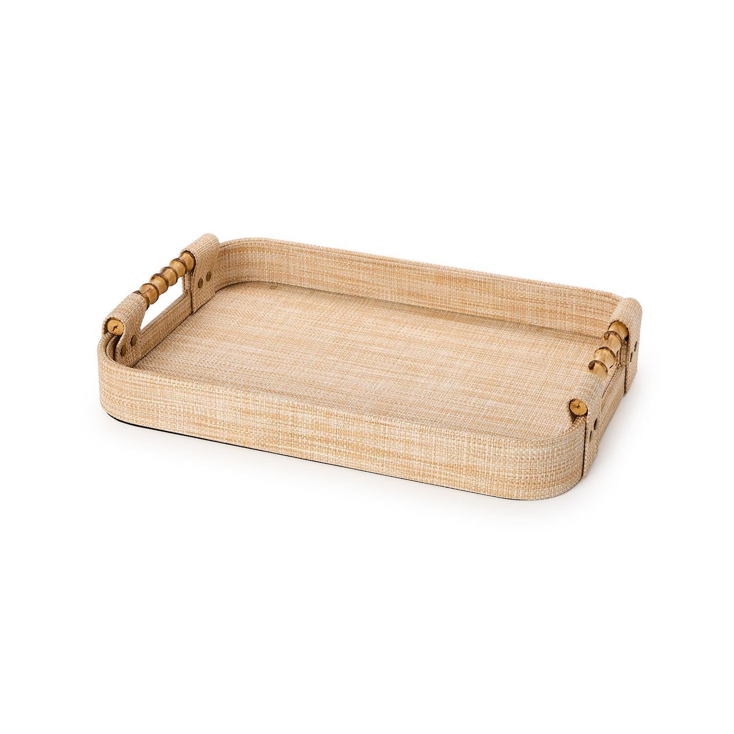 Monaco Natural Grass Rectangle Trays - 3 Sizes