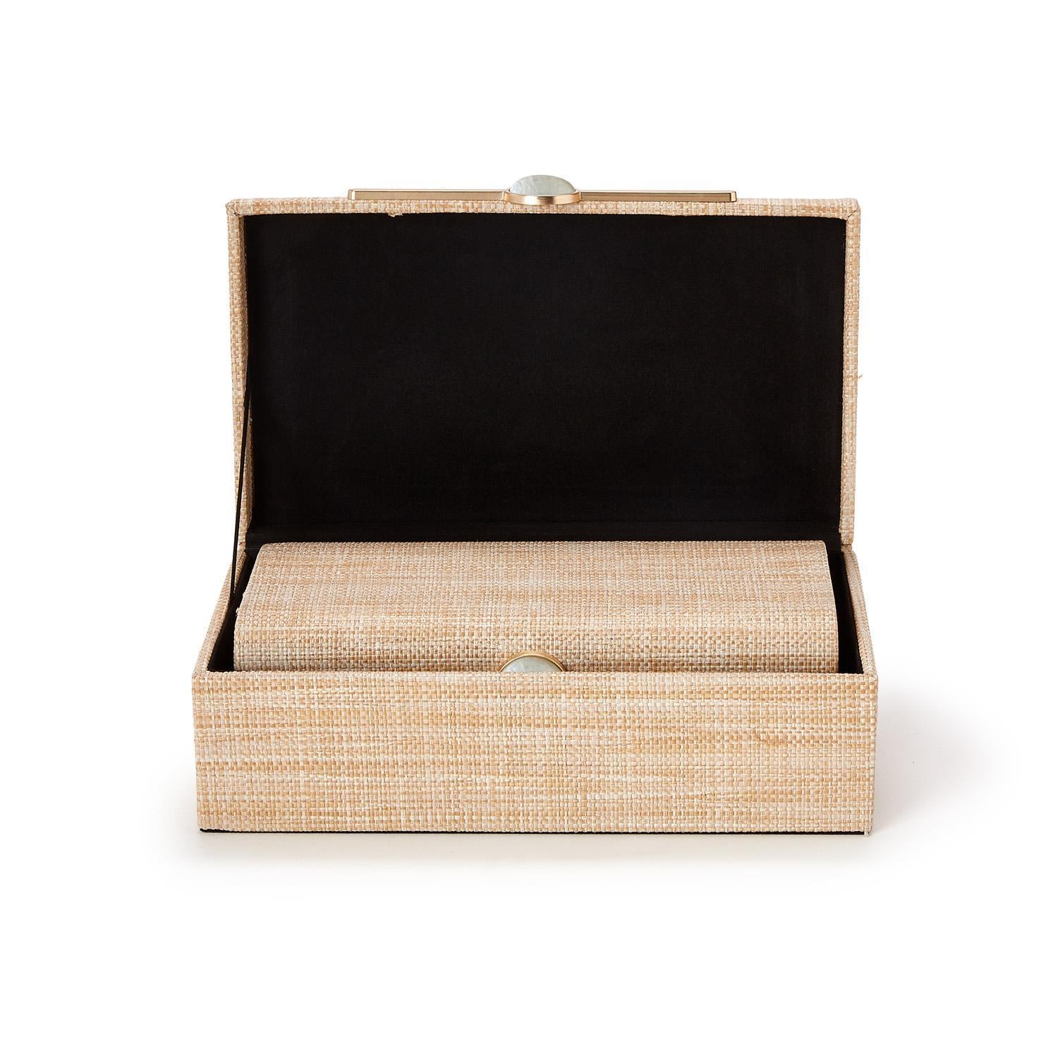 Monaco Natural Grass Nested Boxes - 2 Sizes