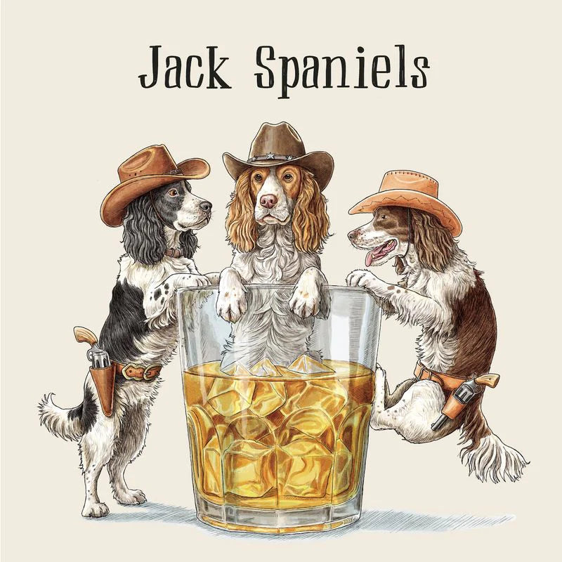 Jack Spaniels Cocktail Napkin - Pack of 20