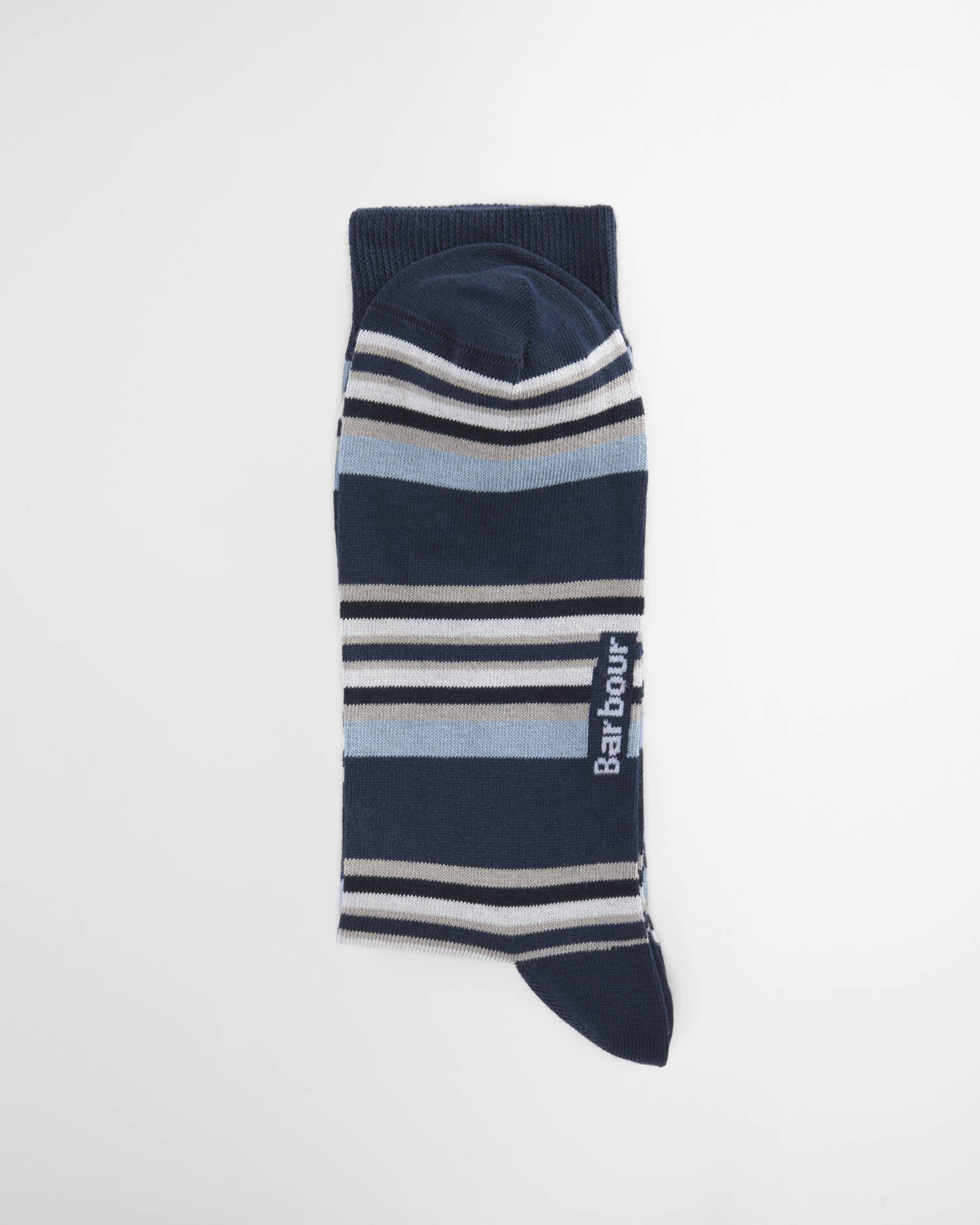 Barbour Summer Stripe Socks - Pink/Navy Stripe