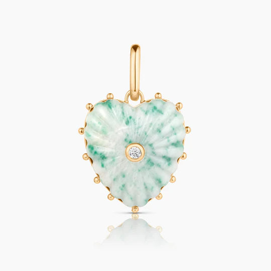 THATCH Malene Clip Charm - Green Dot