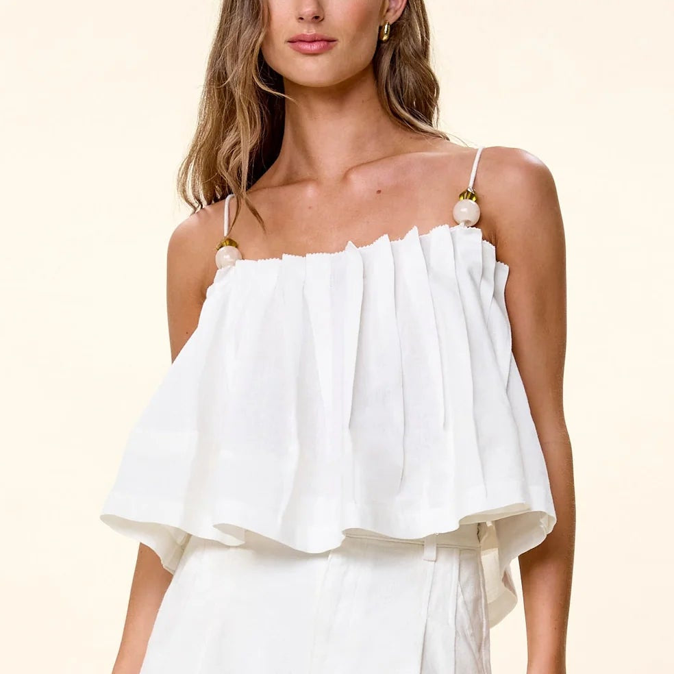 Cleobella Martine Top - Ivory