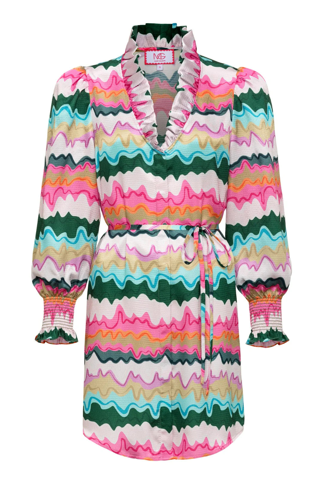 Mary George Harper Dress - Arendell Abstract