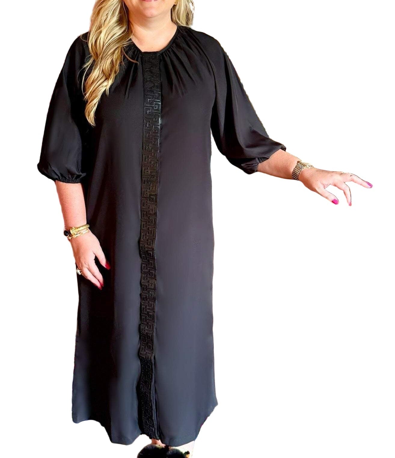 Mary George Hampton Dress - Black