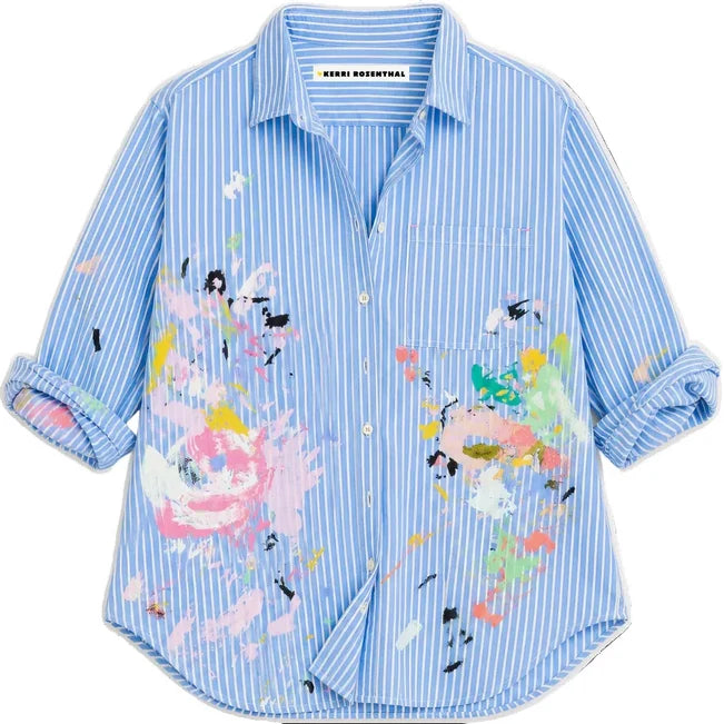 Kerri Rosenthal Mia Happiness Studio Shirt | Multi