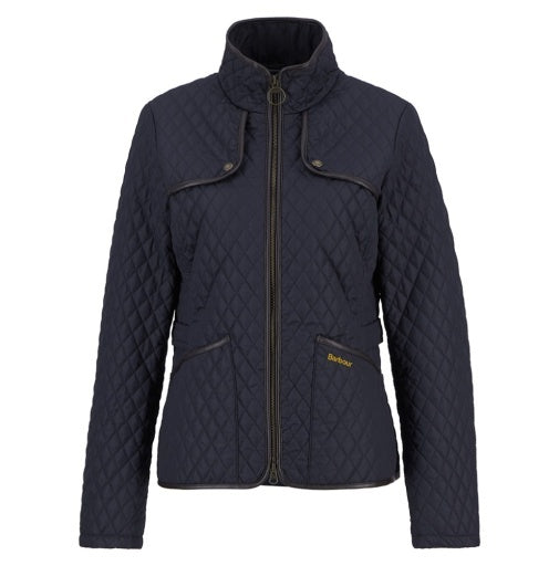 Barbour Dahlia Quilted Jacket - Dark Navy