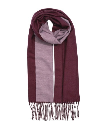 Echo Double Face Scarf - Fig