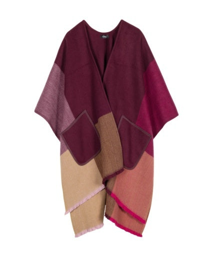 Echo Colormix Ruana - Fig