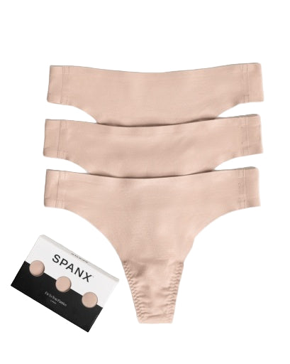 SPANX Fit-To-You Thong 3-pack - One Size
