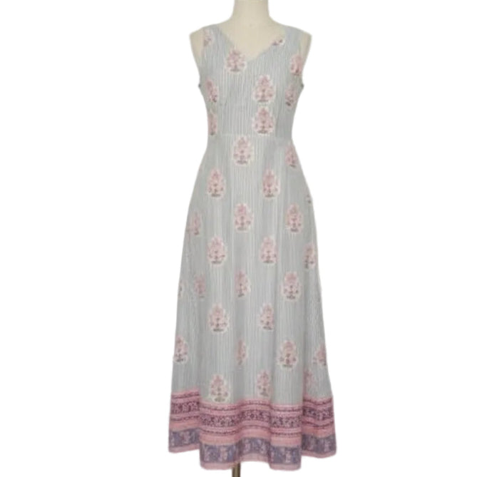 Nibi Suzan Dress - Blush Bay Stripe