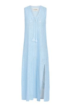 Sitano Sorrento Aria Maxi Dress - Light Blue