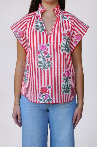 Crosby by Mollie Burch Wilkes Top - Garden Parasol