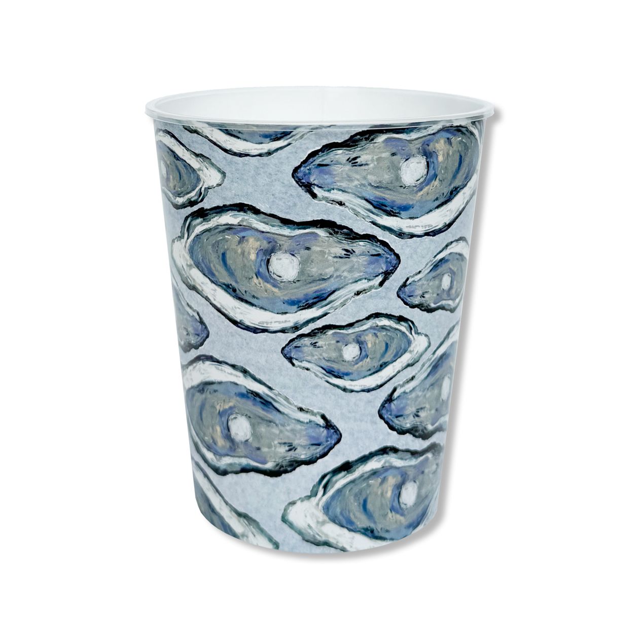 Blue Oyster Party Cups
