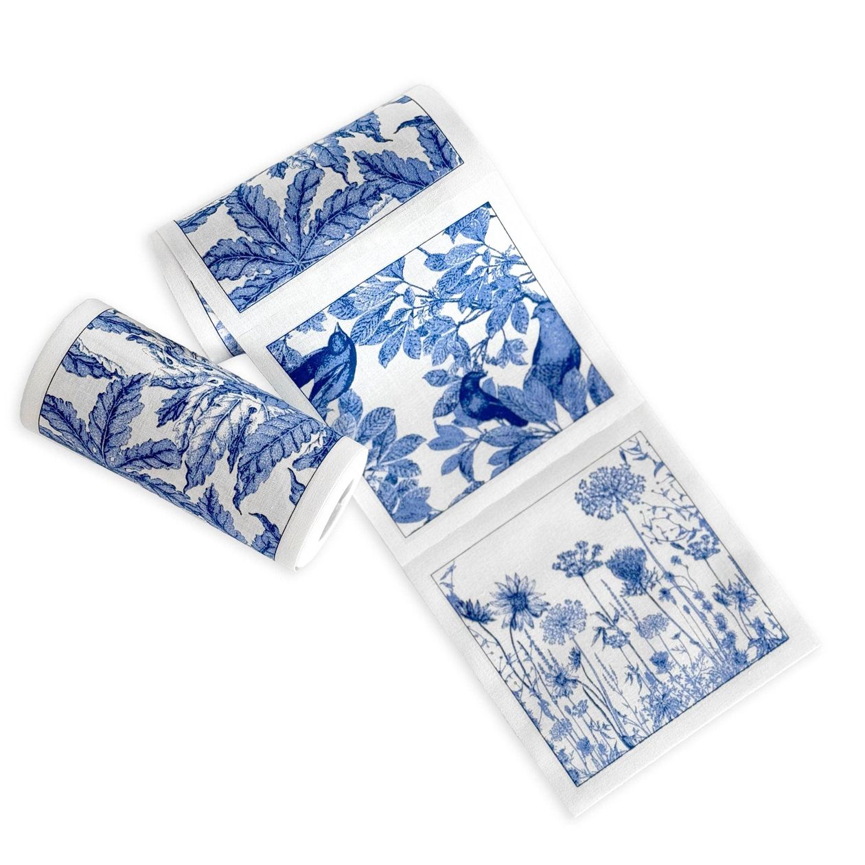 Cocktail Napkin Roll - Blue, Verde, Coastal and Seaside