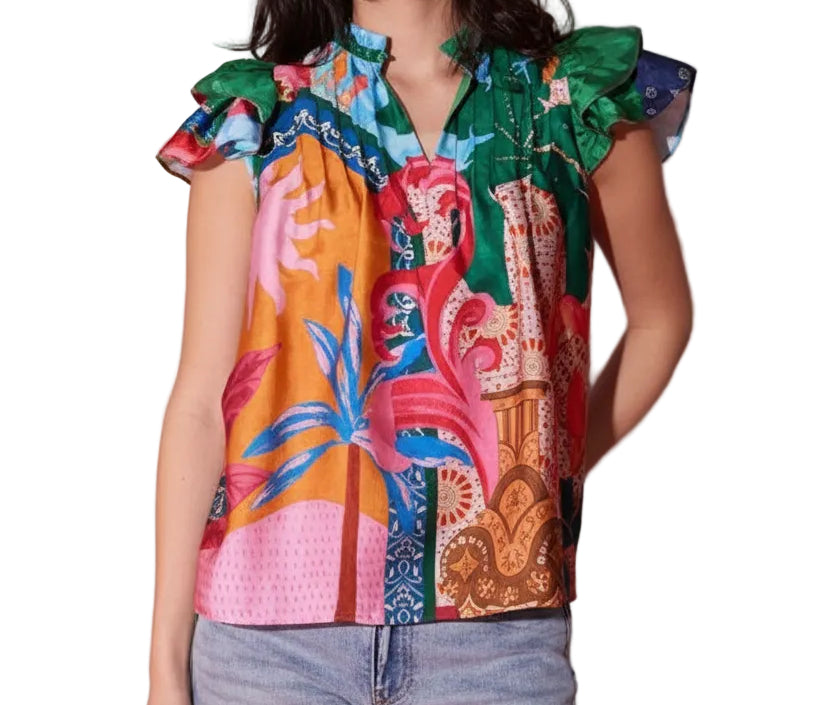 Alden Adair Mattie Top - Marrakech