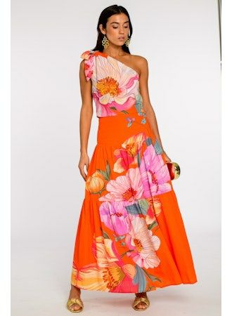 Elizabeth James Penelope Skirt - Sunset Blooms
