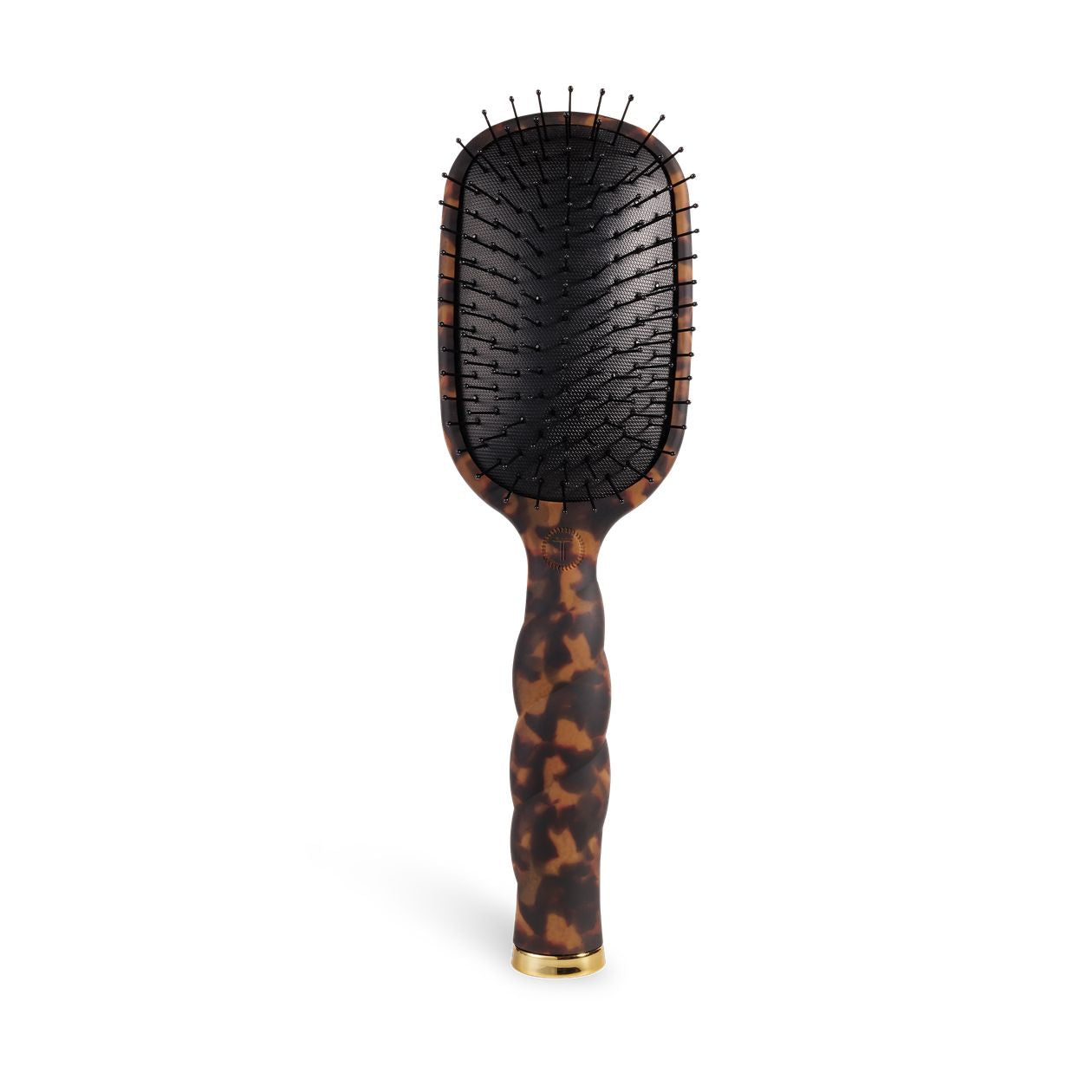 Teleties Detangler Hair Brush For Medium Hair - Tortoise